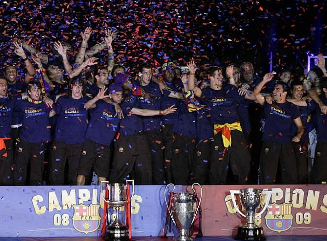 Fc barcelona, spanish professional football (soccer) club located in. Fc Barcelona Blog Barca Transfer Zone Treble Celebration The Pictures Part 1