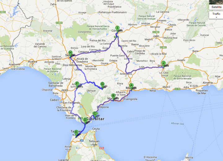 Need a holiday but don’t have the time or energy to plan it properly? The One With The Southern Spain Road Trip Paige Taylor Evans