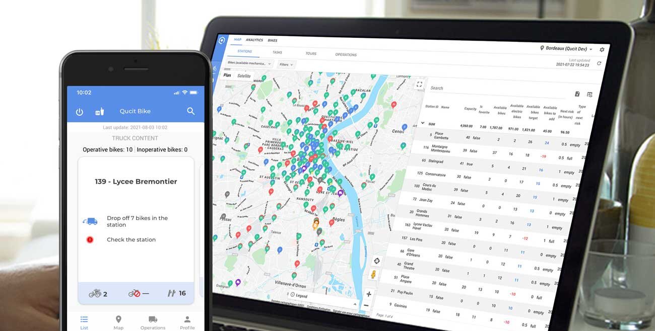 Good affordable bikes, safe places to ride, and secure places to park. Home Qucit