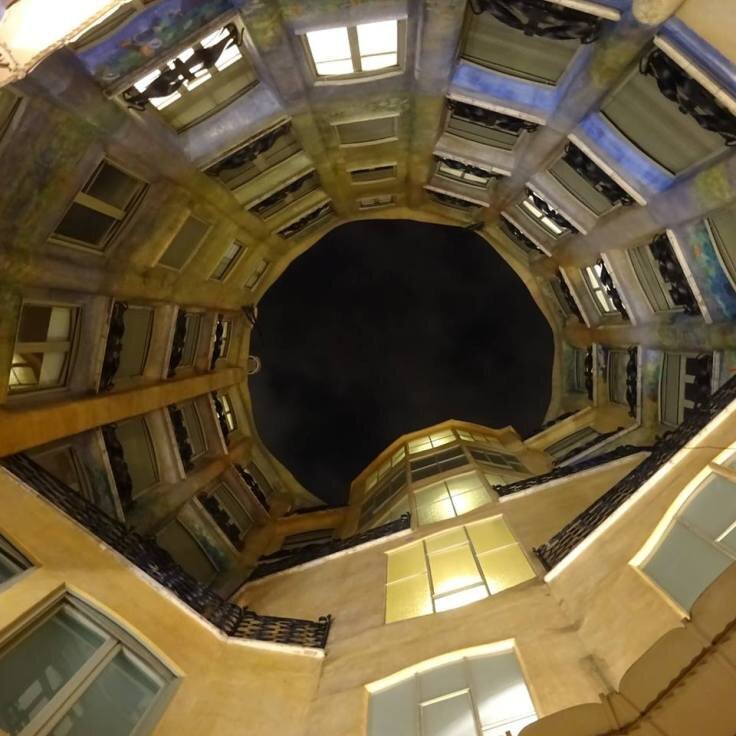 Nearly everyone's “must see” list in barcelona includes a visit to the antoni gaudi apartment building casa milà (commonly called la . Gaudi S La Pedrera Night Or Day Stephanie Storey