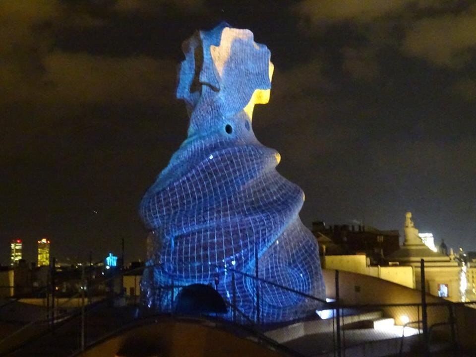 Visit pedrera night espai gaudi. Gaudi S La Pedrera Night Or Day Stephanie Storey